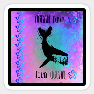 Ocean Love Sticker